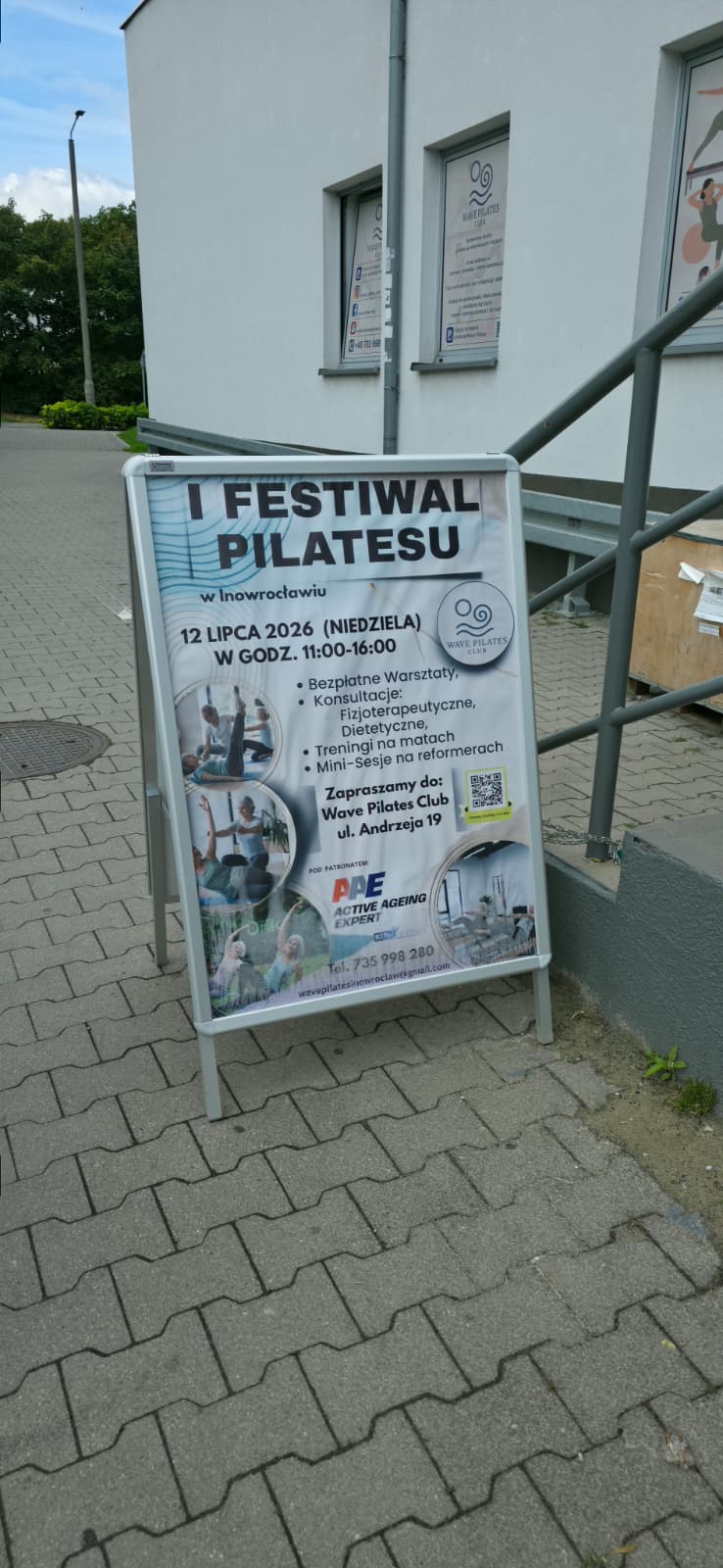 Festiwal Pilatesu - Plakat